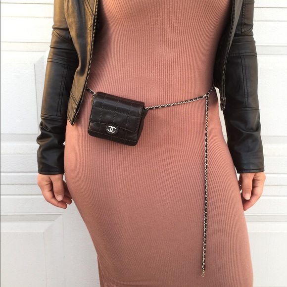 ❌SOLD❌ CHANEL micro fanny pack + flap bag black - Picture 4 of 8